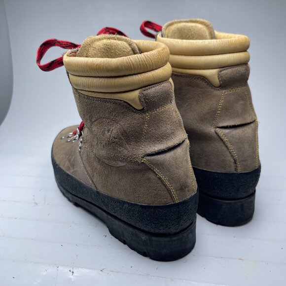 VTG Leather LOWA Mountaineering Hiking Boots Germany Made Women Size 7 US Read* - Picture 3 of 16